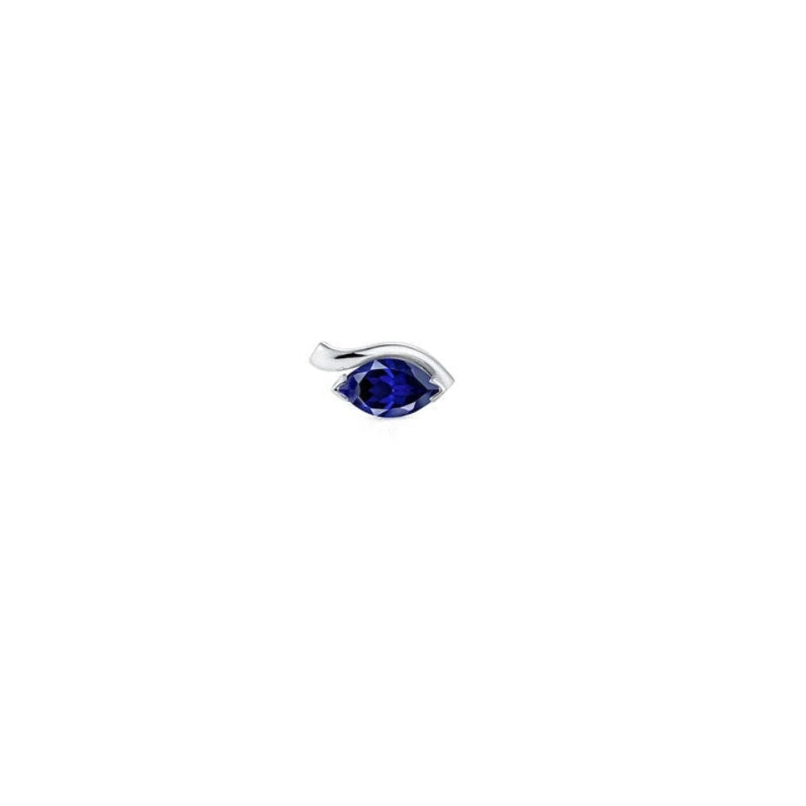 The Look of Love Blue Sapphire Earrings