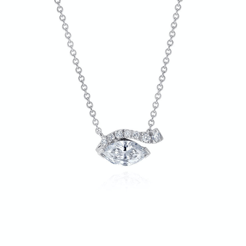 The Look of Love Diamond Pavé Necklace