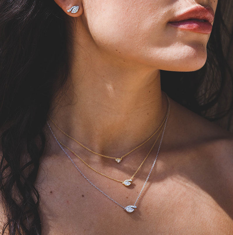 The Look of Love Diamond Pavé Necklace