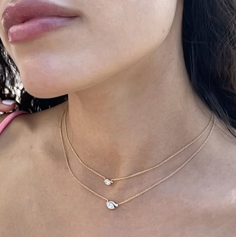 The Look of Love Diamond Necklace