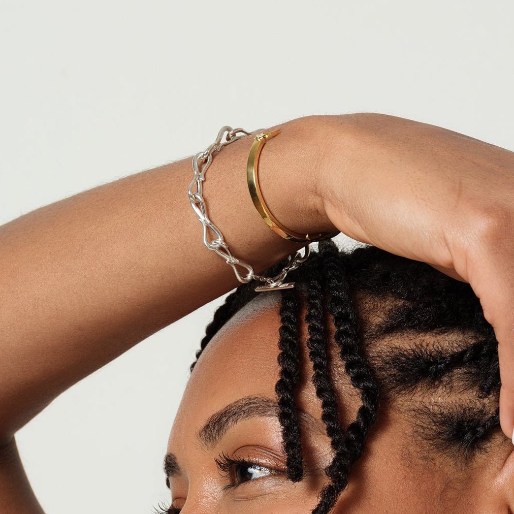 Bound Infinity Link Bracelet - Ilanzoni