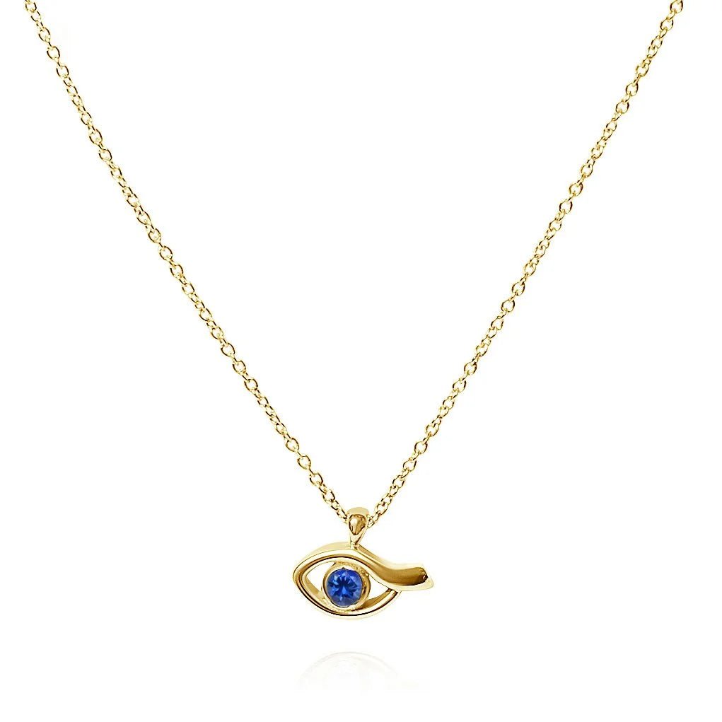 Cherubini Gemstone Pendant Necklace - Ilanzoni