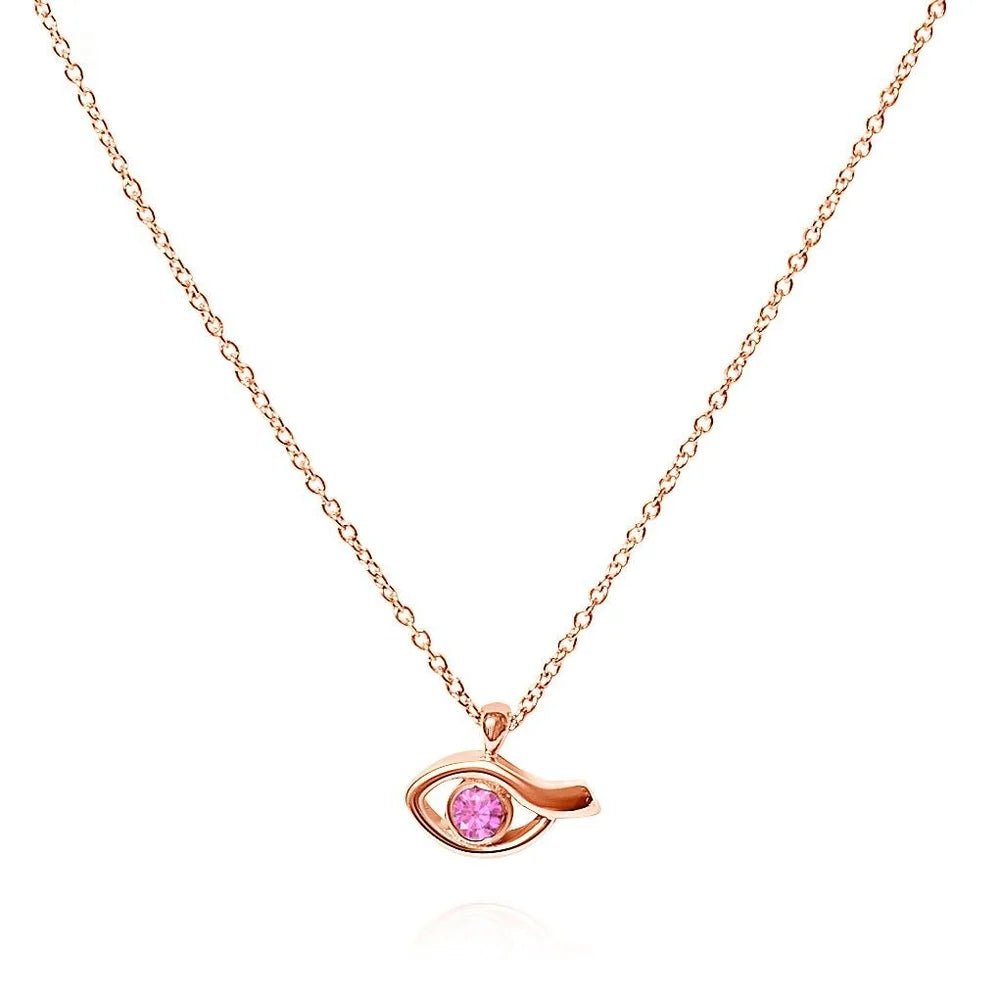Cherubini Gemstone Pendant Necklace - Ilanzoni