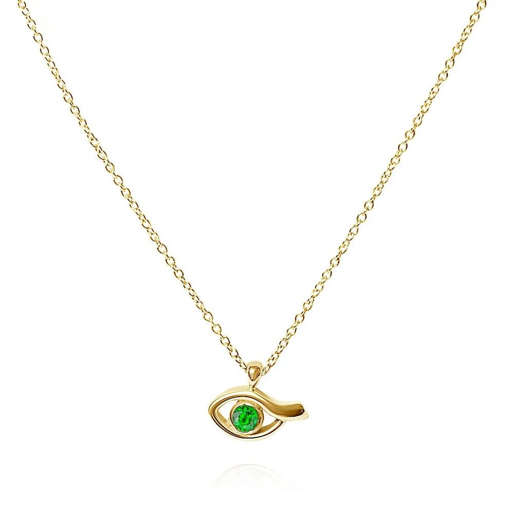 Cherubini Gemstone Pendant Necklace - Ilanzoni