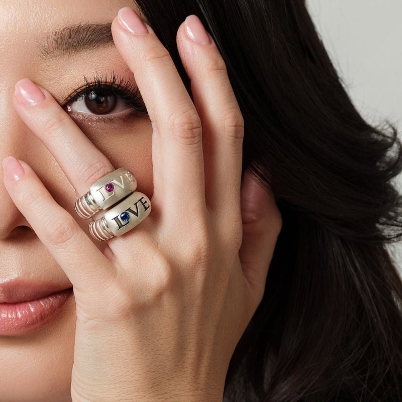 Love Me Ring Silver - Ilanzoni