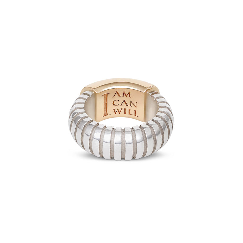 Love Me Ring in Gold and Silver