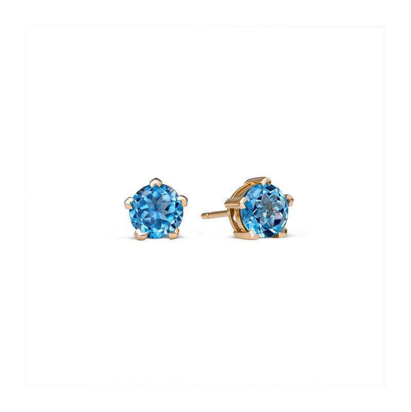 Sunburst Stud Earrings - Ilanzoni
