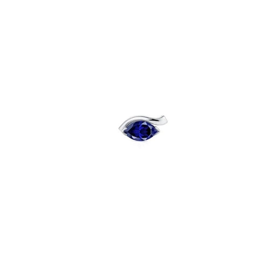 The Look of Love Blue Sapphire Earrings - Ilanzoni