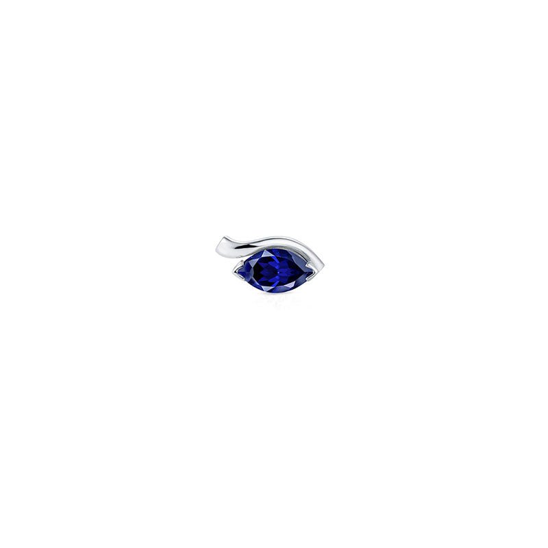 The Look of Love Blue Sapphire Earrings - Ilanzoni
