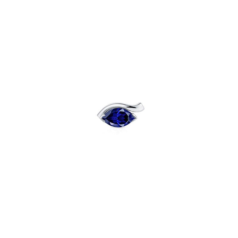 The Look of Love Blue Sapphire Earrings - Ilanzoni