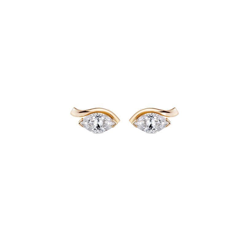 The Look of Love Diamond Earrings - Ilanzoni