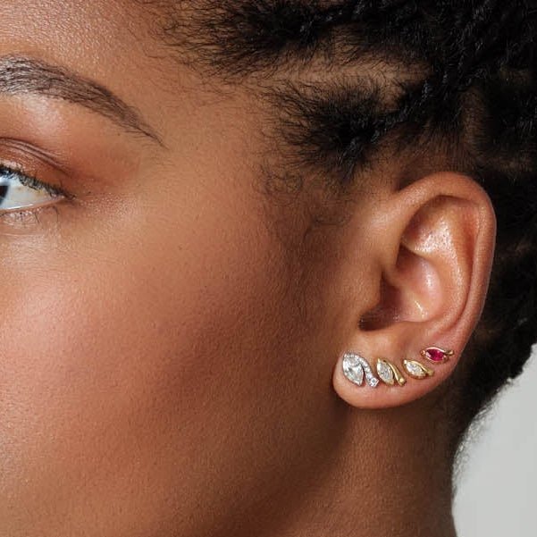 The Look of Love Diamond Earrings - Ilanzoni