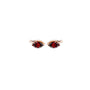 The Look of Love Ruby Earrings - Ilanzoni