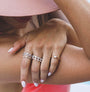 The Look Of Love Single Diamond Pinky Ring - Ilanzoni